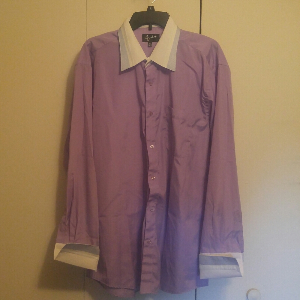 Like New A. Santone French Cuff Dress Shirt